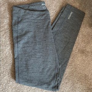 Reebok Cold Weather Compression Tights Grey Large